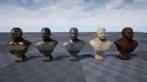 【UE】PBR雕像  PBR Statues