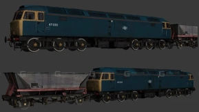 网络东南区47型 - Network Southeast Class 47 3D model-23