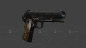 柯尔特1911 - Colt 1911 3D model-20