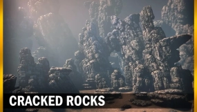 【UE】裂开的岩石  Cracked rocks