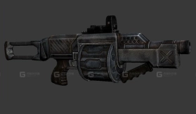 TGL榴弹发射器3D模型-66 - TGL 3D model-66