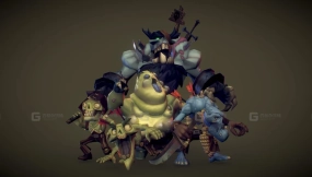 【UE】僵尸船员套装 - 手绘系列  Zombie Crew Bundle - Hand Painted Series