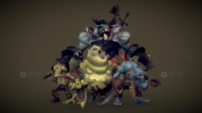 【UE】僵尸船员套装 - 手绘系列  Zombie Crew Bundle - Hand Painted Series