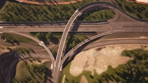 【UE】道路创建专业工具含桥梁、路口、立交与隧道生成功能 Road Creator Pro