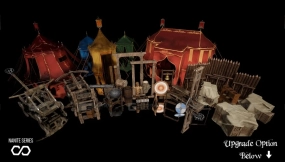 【UE5.1】[Nanite] 中世纪战争营地套件（战争营地道具，中世纪道具）  [Nanite] Medieval War Camp Kit (War Camp Props, Medieval Props)