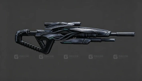 飞镖枪-50 - Dart 3D model-50