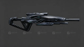 飞镖枪-50 - Dart 3D model-50