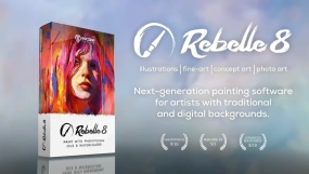 Escape Motions 正式发布绘画软件 Rebelle 8