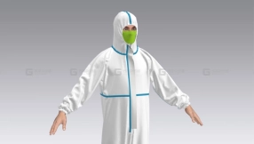 防护服模型  Protective Suit