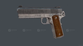 1991A1手枪 - 1991A1 3D model-7