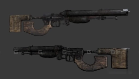 双管霰弹枪 Duplet 3D model-53