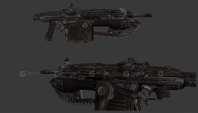 突击步枪-Assault Rifle 3D model-39-0