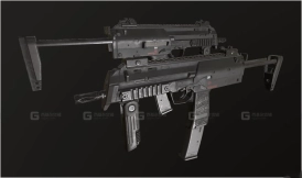 MP7 3D模型-28 - MP7 3D model-28