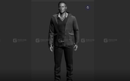 3A级游戏角色服装设计工作流程视频教程Realistic Clothing Workflow for AAA Game Male Characters