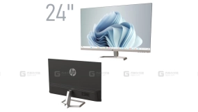 办公显示器 惠普 24英寸 黑色  Office Monitor Hp 24 Inch Black