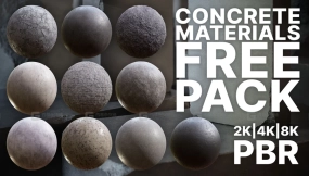 CGAxis – 混凝土PBR材质  CGAxis – Concrete PBR Materials