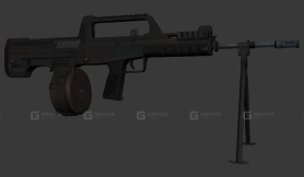 95式班用机枪-QBB-95 3D model-33