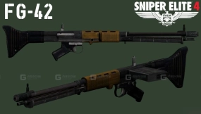FG-42伞兵步枪-FG-42 3D model