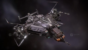 GS-35M黑狗中多边形模型 GS-35M BLACKDOG (Mid Poly)