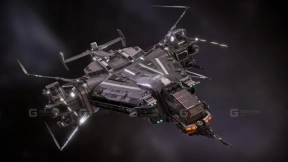 GS-35M黑狗中多边形模型 GS-35M BLACKDOG (Mid Poly)