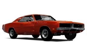 1969款道奇Charger R-T SE - Dodge Charger R-T SE 1969 3D model-63