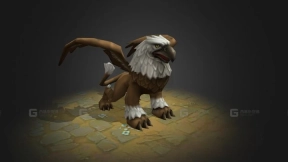 动画狮鹫角色 - Griffin animated character