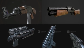 【UE】动画FPS枪械入门套件 #2  Animated FPS Firearms Starter Kit #2