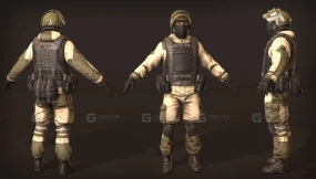 【UE】俄罗斯士兵、军事与警察，可自定义  Russian Soldier, Military and Police, Customizable