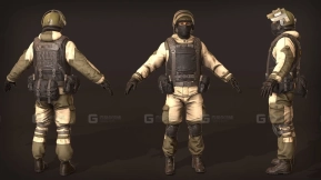 【UE】俄罗斯士兵、军事与警察，可自定义  Russian Soldier, Military and Police, Customizable