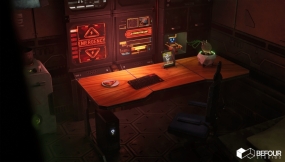 【UE】科幻工程师房间室内环境  SciFi Engineers Room Environment