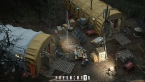 【UE】生存露营帐篷道具环境场景  Research Tent Environment