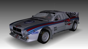 1984蓝旗亚037拉力赛 - 1984 Lancia 037 Rally 3D model-5