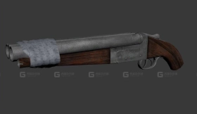 短管霰弹枪 Sawed-off 3D model-8