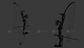 弓 Bow 3D model-40