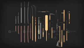 【UE】日本武器收藏  Japanese Weapon Collection