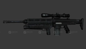 狙击步枪-7 - Sniper Rifles 3D model-7