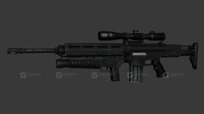 狙击步枪-7 - Sniper Rifles 3D model-7