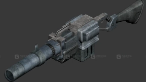 火箭发射器3D模型-20 - Rocket Launcher 3D model-20