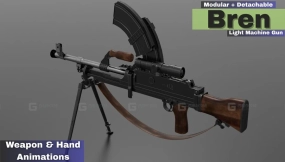 【UE】布伦轻机枪  Bren Light Machine Gun LMG