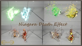【UE】尼亚加拉死亡特效 第一卷  Niagara Death Effects Vol.1