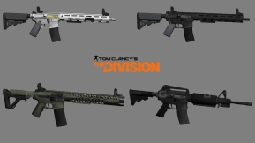 全境封锁M4套装-The Division M4 pack 3D model