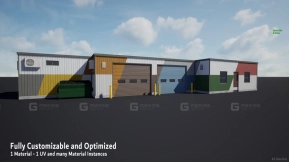 【UE】模块化仓库资源包  Modular Warehouse Pack