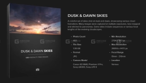 黄昏与黎明天空贴图 DUSK & DAWN SKIES