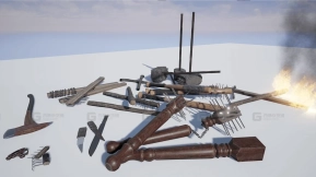 【UE】后末日近战武器  Post Apocalyptic Melee Weapons