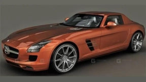 奔驰SLS AMG - Mercedes SLS AMG 3D model-94