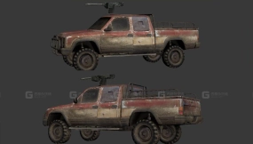 技术卡车 - Tech Truck 3D model-14