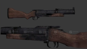 M79榴弹发射器3D模型-97 - M79 3D model-97