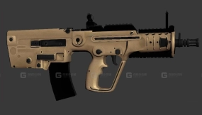 微型塔沃尔突击步枪-MTAR 3D model-3