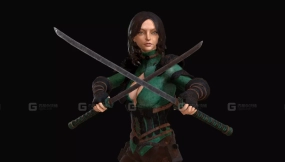 【UE】战士玫瑰  Warrior Rose