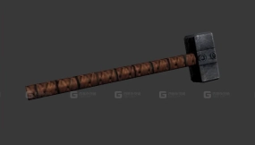 锤子 3D模型-25 - Hammer 3D model-25